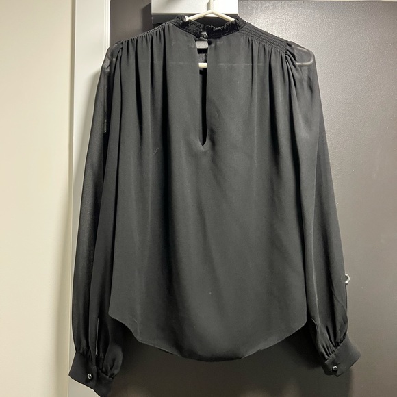 Black high neck Wilfred blouse - Picture 2 of 2